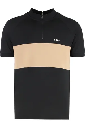 HUGO BOSS Heren, Tops, Zwart, Maat: 2XL Katoen
