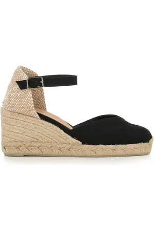 Castaner Dames, Schoenen, Zwart, Maat: 38 EU Katoen