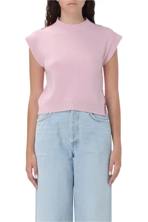 Marni Dames, Truien, Roze, Maat: XS Kasjmier