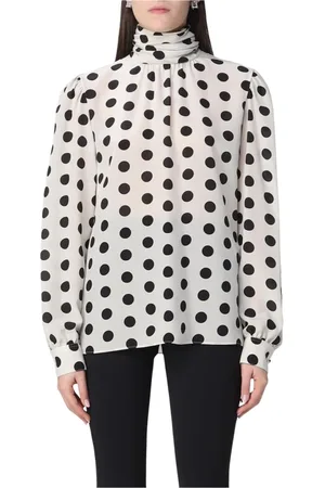Saint Laurent Dames, Blouses & Shirts, Veelkleurig, Maat: S Zijde