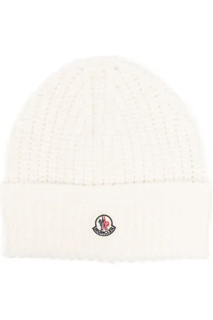 Moncler Unisex, Accessoires, Wit, Maat: ONE Size Wol