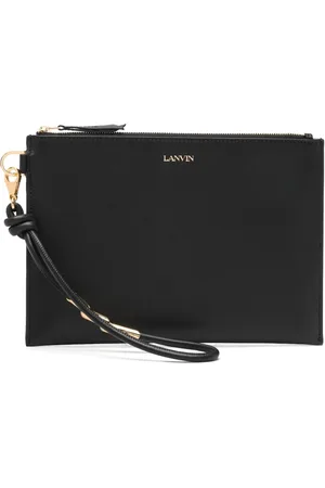 Lanvin Dames, Tassen, Zwart, Maat: ONE Size Leer