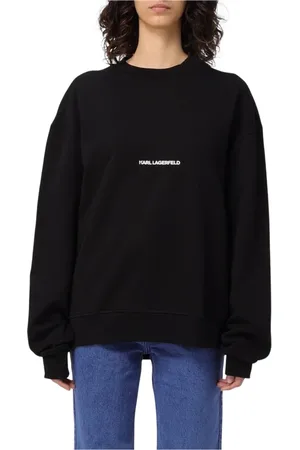 Karl Lagerfeld Dames, Sweatshirts & Hoodies, Zwart, Maat: S