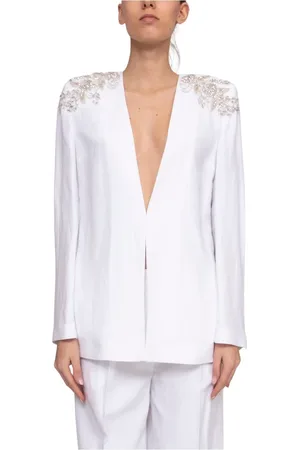 Blugirl Dames, Jassen, Wit, Maat: 2XS