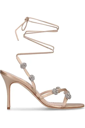 Manolo Blahnik Dames, Schoenen, , Maat: 37 EU Zijde