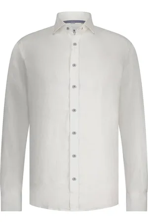 State of art Heren, Overhemden, Wit, Maat: 3XL Linnen