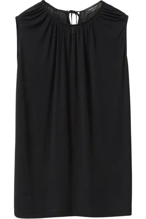 Fabiana Filippi Dames, Tops, Zwart, Maat: S Jersey