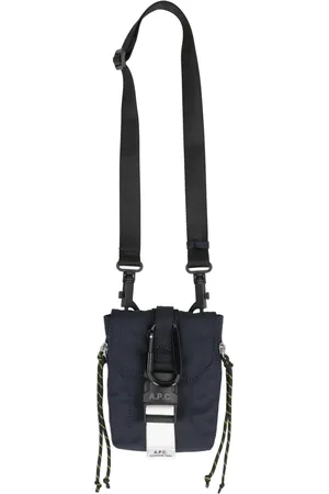 A.P.C. Heren, Tassen, Blauw, Maat: ONE Size Nylon