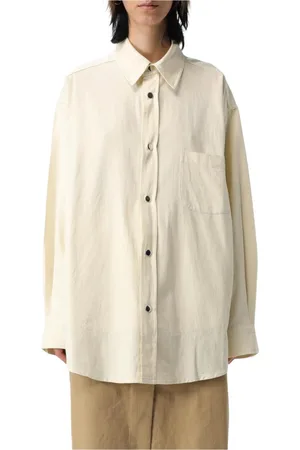 Autry Dames, Blouses & Shirts, Wit, Maat: S Katoen