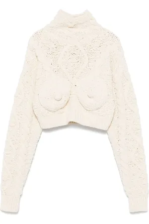 Jean Paul Gaultier Dames, Truien, , Maat: XS Katoen