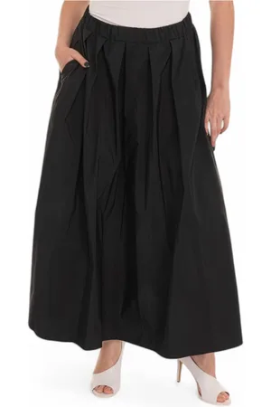 Max Mara Dames, Rokken, Zwart, Maat: L Katoen