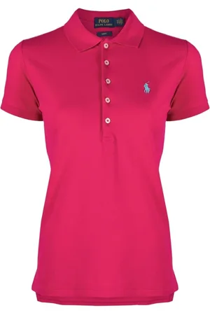 Ralph Lauren Dames, Tops, Rood, Maat: L Katoen