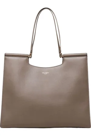 Dolce & Gabbana Dames, Tassen, Grijs, Maat: ONE Size Leer