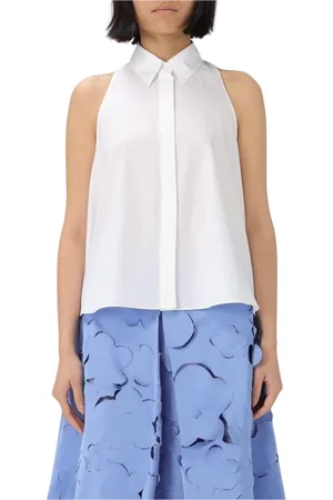Marni Dames, Blouses & Shirts, Wit, Maat: L Katoen