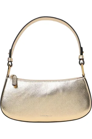 Coccinelle Dames, Tassen, Geel, Maat: ONE Size Leer