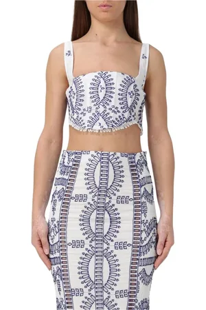 CHARO RUIZ IBIZA Dames, Tops, Blauw, Maat: S