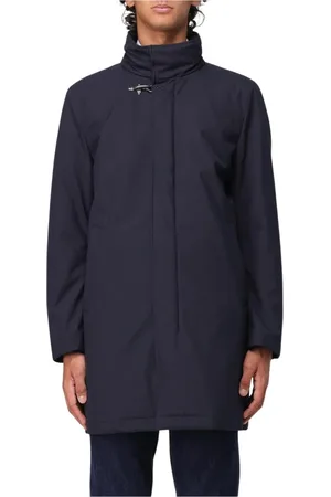 FAY Heren, Mantels, Blauw, Maat: 3XL