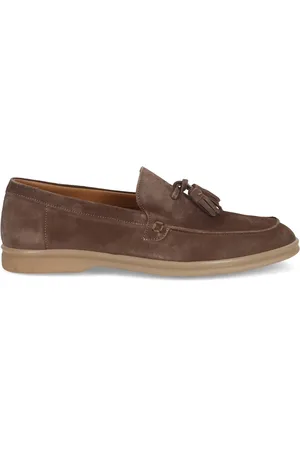 SANGIORGIO Heren, Schoenen, Bruin, Maat: 44 EU Suède