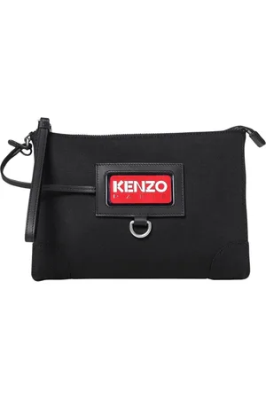 Kenzo Dames, Tassen, Zwart, Maat: ONE Size Leer