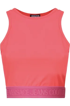 VERSACE Dames, Tops, Roze, Maat: 2XS
