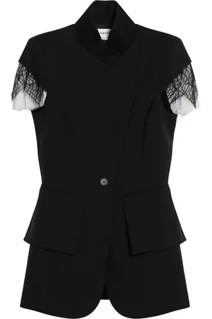Alexander McQueen Dames, Jassen, Zwart, Maat: XS