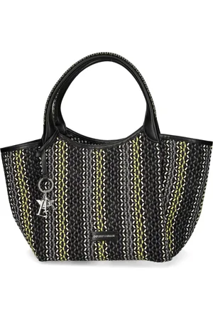 Emporio Armani Dames, Tassen, Zwart, Maat: ONE Size Katoen