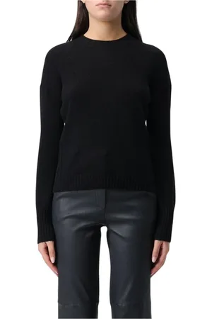 Max Mara Dames, Truien, Zwart, Maat: L Kasjmier