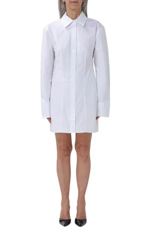 Alexander Wang Dames, Jurken, Wit, Maat: XL Katoen