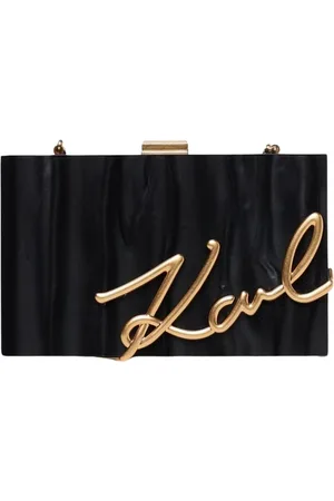 Karl Lagerfeld Dames, Tassen, Zwart, Maat: ONE Size