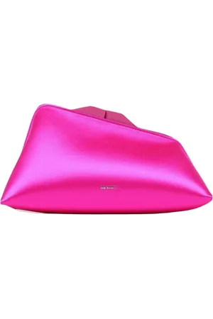 The Attico Dames, Tassen, Roze, Maat: ONE Size Satijn
