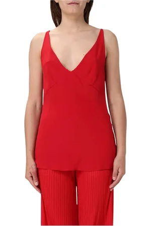 MEIMEIJ Dames, Tops, Rood, Maat: XS Zijde