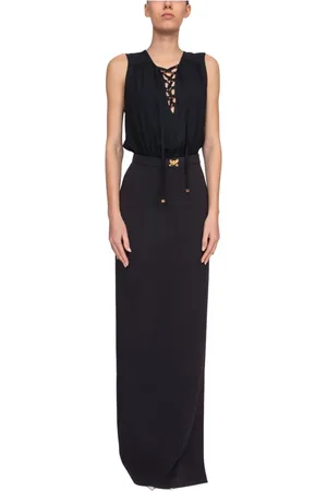 Elisabetta Franchi Dames, Jurken, Zwart, Maat: L