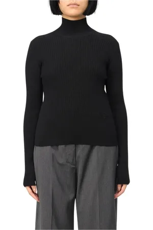 Patou Dames, Truien, Zwart, Maat: XS Wol