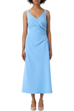 ERMANNO SCERVINO Dames, Jurken, Blauw, Maat: XS