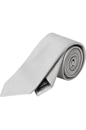 Emporio Armani Heren, Accessoires, Grijs, Maat: ONE Size Zijde