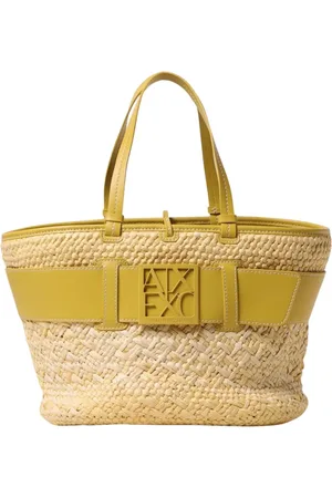 Armani Exchange Dames, Tassen, Geel, Maat: ONE Size Leer