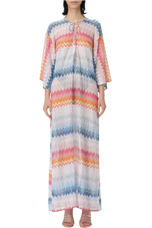 Missoni Dames, Jurken, Veelkleurig, Maat: S Zijde
