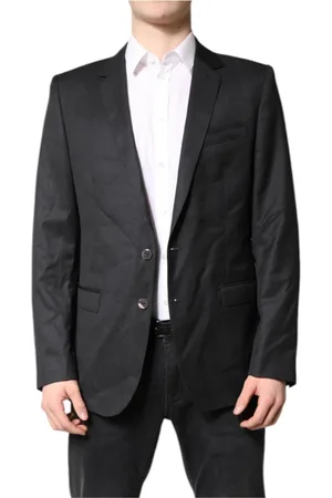 Dolce & Gabbana Heren, Pakken, Zwart, Maat: L Wol