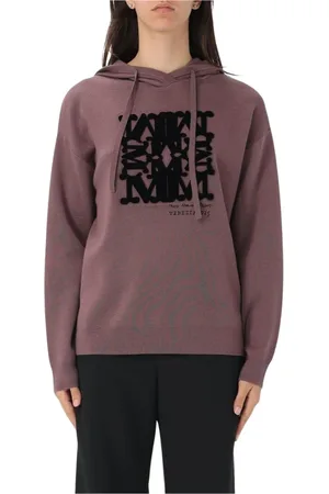 Max Mara Dames, Sweatshirts & Hoodies, Paars, Maat: M Wol