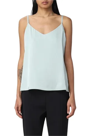 Twin-Set Dames, Tops, Groen, Maat: L Viscose