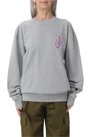 J.W.Anderson Dames, Sweatshirts & Hoodies, Grijs, Maat: S Katoen