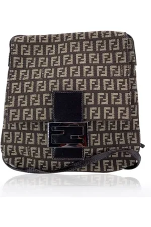 Fendi Dames, Pre-owned, Bruin, Maat: ONE Size Katoen