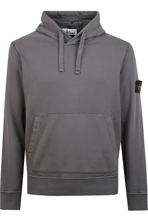 Stone Island Heren, Sweatshirts & Hoodies, Grijs, Maat: S Katoen