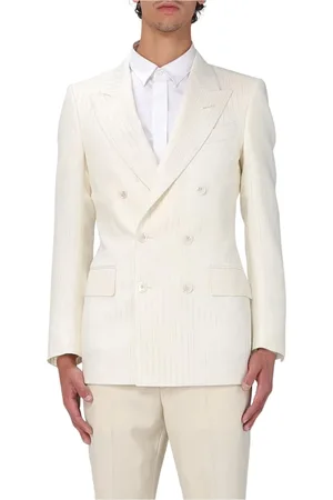 Tom Ford Heren, Pakken, Wit, Maat: L Wol