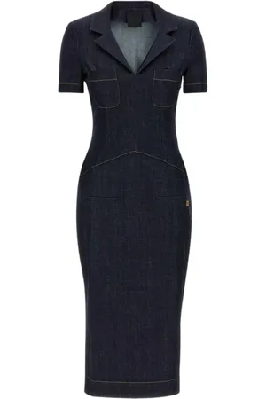 Givenchy Dames, Jurken, Blauw, Maat: M Denim