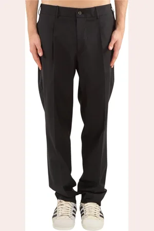 Biagio Santaniello Heren, Broeken, Zwart, Maat: XL Wol