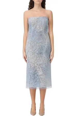 ERMANNO SCERVINO Dames, Jurken, Blauw, Maat: S