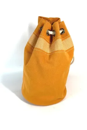 Hermès Dames, Pre-owned, Oranje, Maat: ONE Size Katoen
