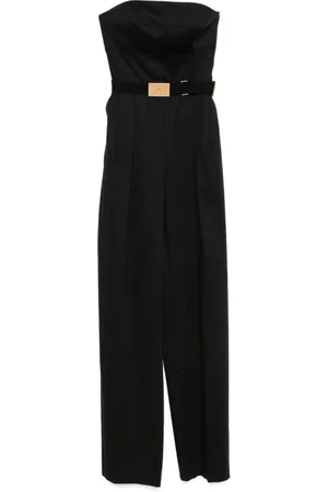 Elisabetta Franchi Dames, Jumpsuits & Playsuits, Zwart, Maat: S