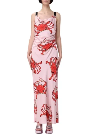 Msgm Dames, Jurken, Roze, Maat: S Zijde